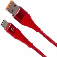 Кабель Alteracs USB-Type C FT01-AC текстиль Red