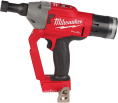 Аккумуляторный заклепочник Milwaukee M18 ONEFLT-0X 4933478637 назначение: ремонт/строительство, используемый крепеж: вытяжная заклепка, диаметр крепежа: 4.8 мм, амплитуда хода: 30 мм, 18 В, максимальная сила тяги: 20000 Н