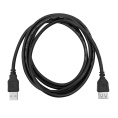 Bion Кабель удлинительный USB 2.0 AM/AF, 3 м, черный [BXP-CCP-USB2-AMAF-030]
