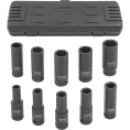 Набор торцевых 6-гр. ударных глубоких головок Forcekraft 10 предметов FK-4107-5MPB(16210)