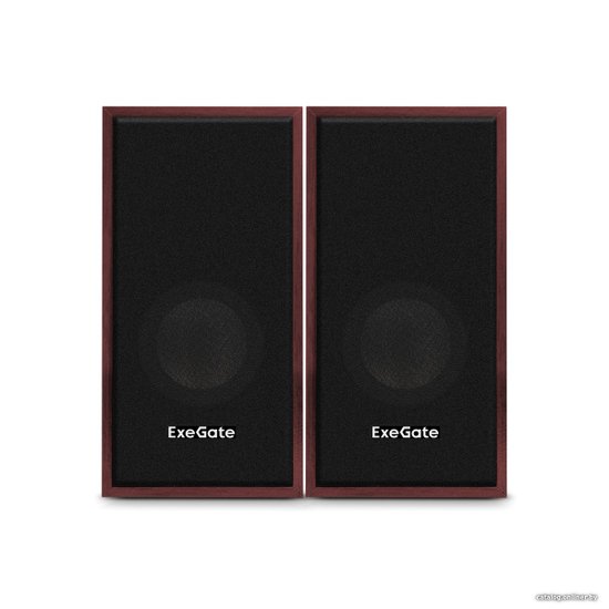 Акустическая система 2.0 ExeGate Tango 314 (питание USB, 2х3Вт (6Вт RMS), 80-20000Гц, вишня, Color Box) EX287059RUS