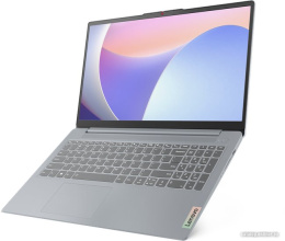 Ноутбук Lenovo IdeaPad Slim 3 15IRU8 82X700D6RK 15.6" 1920 x 1080, IPS, 60 Гц, Intel Core i3 1315U, 8 ГБ LPDDR5, SSD 512 ГБ, видеокарта встроенная, без ОС, цвет крышки серый, аккумулятор 47 Вт·ч, цвет корпуса серый