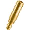 Быстроразъемное соединение D ISO 6150 B (рапид "папа" - елочка 1/2"; латунь) TITAN LOCK TL4DMH-B