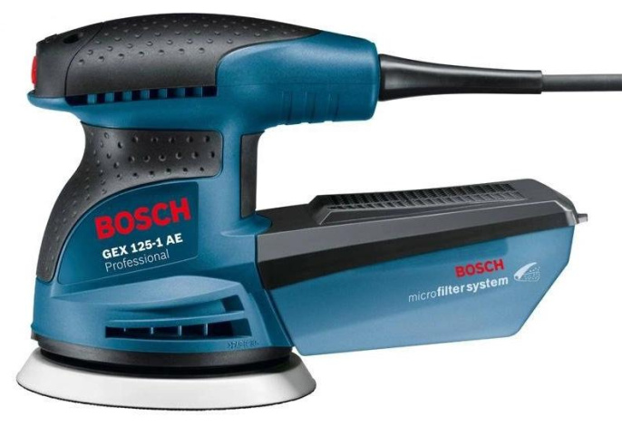Эксцентриковая шлифмашина Bosch GEX 125-1 AE 250Вт D125мм 0601387500
