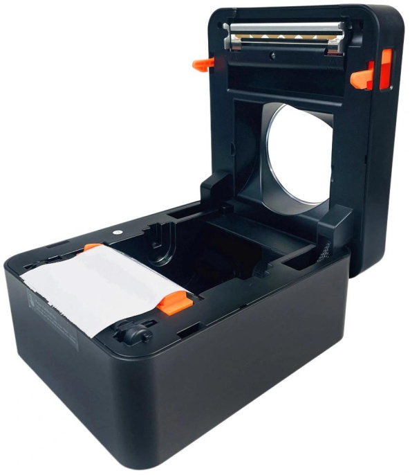 Термопринтер Cactus CS-TP-D410UB 203dpi 160мм/с/USB/BT для печ.этик. черный