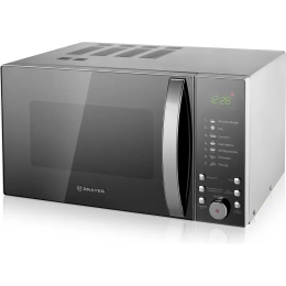 Микроволновая печь BRAYER 900 Вт, 25 л, цифровое управление, 7 режимов приготовления, LED дисплей, таймер 95 мин BR2504