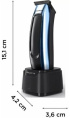 Триммер Rowenta TN1851E0 черный (насадок в компл:5шт)