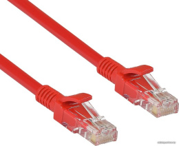 Патч-корд ExeGate UTP-RJ45-RJ45-5e-2M-RD, UTP, cat.5e, 2м, красный EX258676RUS