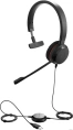 Наушники с микрофоном Jabra Evolve 20 MS Mono черный 1.2м накладные USB оголовье (4993-823-109)