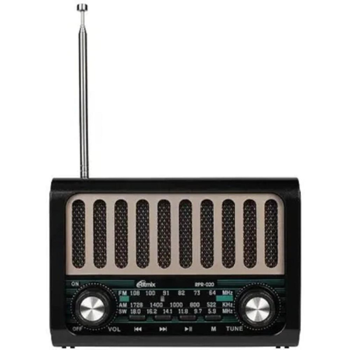 Радиоприемник Ritmix RPR-020,  черный