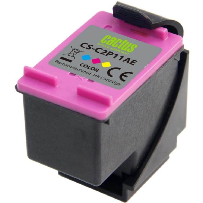 Картридж струйный Cactus CS-C2P11AE № 651 многоцветный 18мл для HP 5575/5645 OJ 202/252