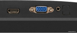 Монитор 23.8" ExeGate SmartView EP2400A EX295526RUS (IPS LED Grade A+, FHD, 1920x1080@75Гц, 16:9, 250cd/m2, 1000:1, 178°/178°, 5ms, D-Sub, HDMI, audio-out, встроенный БП, FreeSync, Flicker-free, Low Blue Light, кабель HDMI 1.5м, VESA,