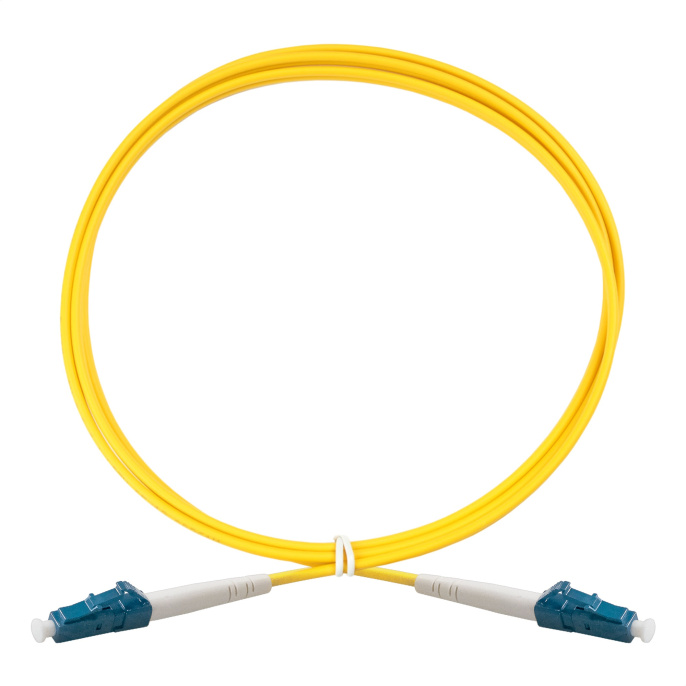 Патч-корд волоконно-оптический ExeGate FC-S-9-LC-LC-2M-LSZH Шнур ВО SM 9/125 OS2/G.652.D , LC/UPC-LC/UPC, Simplex, LSZH, 2м EX295129RUS
