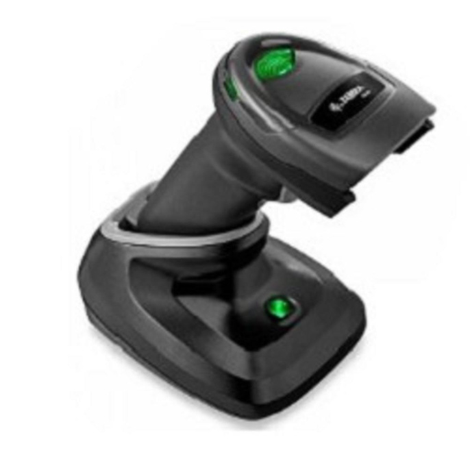  Zebra DS2278-SR [DS2278-SR7U2100PRW/DS2278-SR7U2100PRC] черный {лазерный сканер штрих-кода PRESENTATION CRADLE USB KIT: DS2278-SR00007ZZWW SCANNER, CBA-U21-S07ZBR USB CABLE, CR2278-PC10004WW CRADLE}