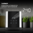 Тостер Hyundai HYT-2302 800Вт черный/серебристый