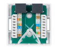 Компьютерная розетка RJ-45 Cabeus WS-8P8C-Cat.6-2 двойная