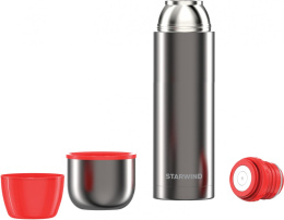 Термос Starwind 20-1000/1 1л. графитовый картонная коробка