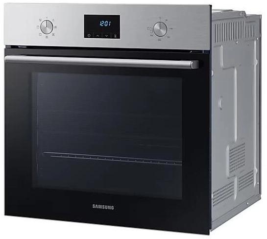 Духовой шкаф электрический Samsung NV68A1145RS/WT,  68л,  дверца с 3 стеклами,  серебристый