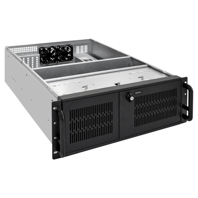 Серверная платформа ExeGate Pro 4U650-010/4U4139L <RM 19", высота 4U, глубина 650, Redundant БП 2x550W, USB> EX293881RUS