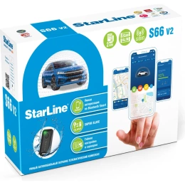 Охранно-телематичекий комплекс StarLine S66 v2 BT 2CAN+4LIN 2SIM GSM 4002892