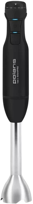 Блендер погружной Polaris PHB 1517GL 1500Вт черный/серебристый