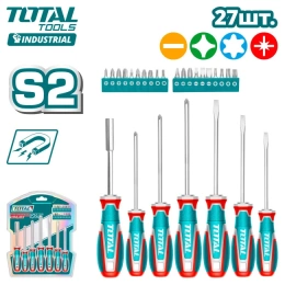 Набор отверток TOTAL TKSDS2726 27 шт