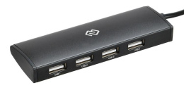 Хаб (разветвитель) Digma HUB-4U2.0-UC-B, черный
