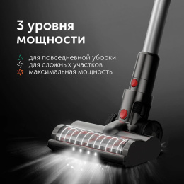 Ручной пылесос handstick RED SOLUTION V3080, 450Вт, серый/серый