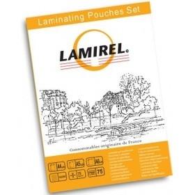 Пленка для ламинирования Lamirel, набор А4, A5, A6 - по 25 шт каждого формата, 75мкм, 75 шт. LA-78787