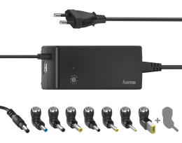 Адаптер питания HAMA H-200004,  12 - 22 В,  4A, 90Вт,  черный [00200004]