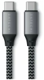 Кабель Satechi USB4 C to C длина 25 см. Цвет: серый космос