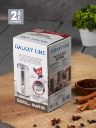 Кофемолка GALAXY LINE GL 0905, белый [гл0905л]