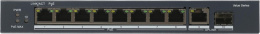 Коммутатор Hikvision DS-3E0510P-E/M B 9x1Гбит/с 1SFP 8PoE 58W неуправляемый (DS-3E0510P-E/M(B))