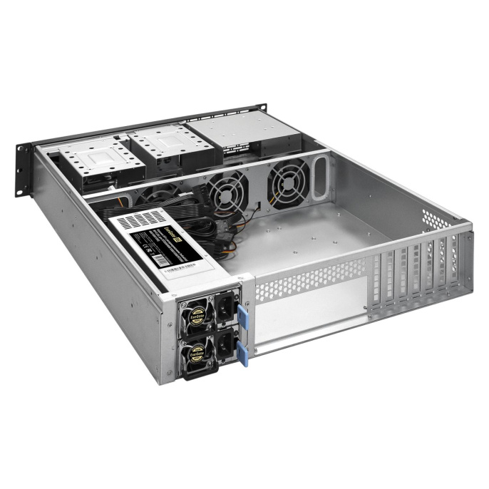 Серверная платформа ExeGate Pro 2U550-06/2U2088 <RM 19", высота 2U, глубина 550, Redundant БП 2x550W, USB+USB3.0> EX293873RUS