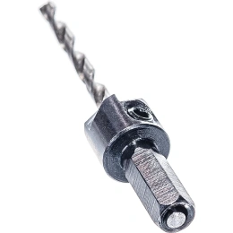 Сверло пилотное 3.17 мм с зенкером для шурупов 5 мм, размер №10 Gigant GT-063