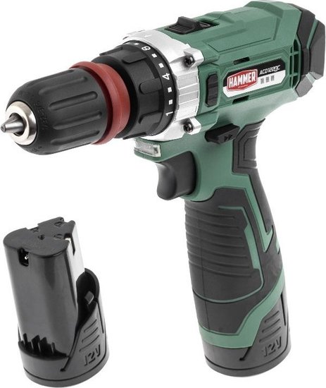 Дрель-шуруповерт аккумуляторная Hammer ACD122QC 811556