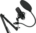 Микрофон проводной Оклик SM-600G 2.5м черный 1796784