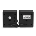Акустическая система 2.0 ExeGate Disco 140 Black (питание USB, 2х3Вт (6Вт RMS), 100-20000Гц, черный, Color Box) EX287057RUS