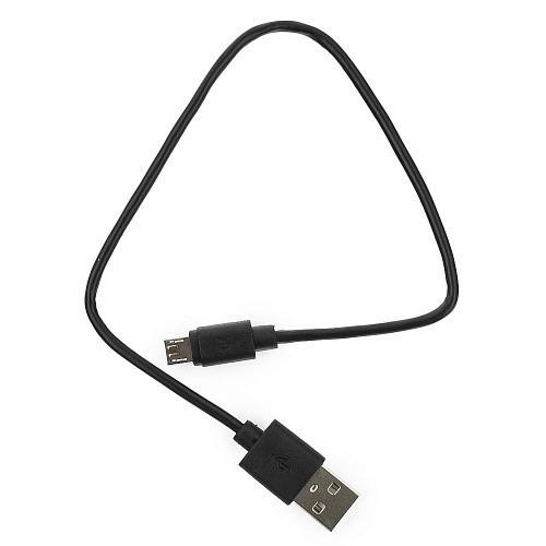 Кабель USB2.0 A-micro 1.0м Гарнизон черный, пакет GCC-mUSB2-AMBM-1M