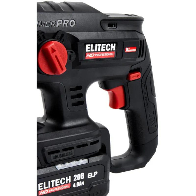 Перфоратор Elitech CRH 2022SL E2205.030.01 патрон:SDS-plus уд.:2.3Дж аккум. кейс в комплекте