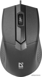 Мышь проводная DEFENDER Optimum Оптимальный MB-270 черный USB, 1000dpi, 3but 52270