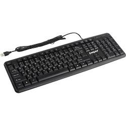 Клавиатура ExeGate Professional Standard LY-331L USB, полноразмерная, влагозащищенная, 104кл., Enter большой, длина кабеля 2м, черная, RTL EX263906RUS