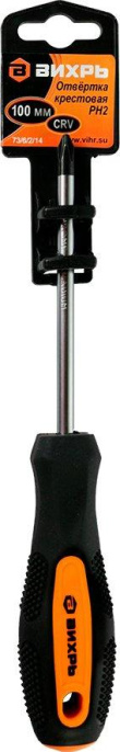 Отвертка Вихрь PH2 в компл.:1 предмет 73/6/2/14