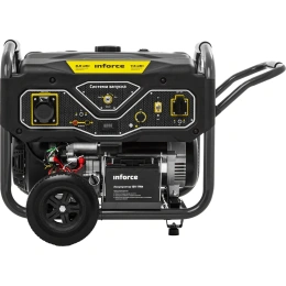 Бензиновый генератор (8 кВт; эл.стартер; ATS, колёса и ручки) Inforce GL 8000 04-03-16