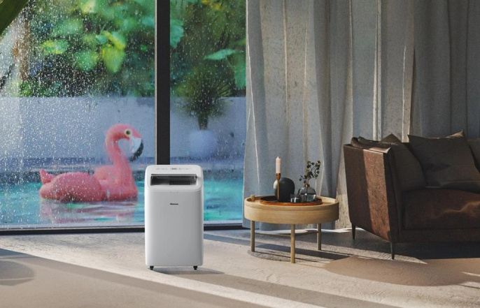 Кондиционер мобильный Hisense C-series AP-12CW4GQCS00 белый