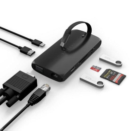 Адаптер USB-C Satechi Type-C On-the-Go Multiport Adapter - Black ST-UCMBAK