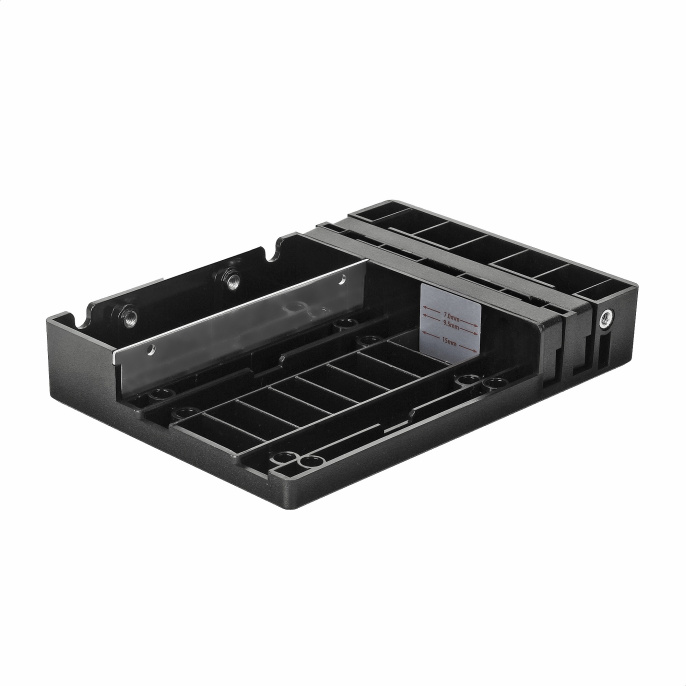 Переходник для корзин ExeGate серий HS335, 435, 535 для использования 2,5" HDD (RTL) EX264648RUS