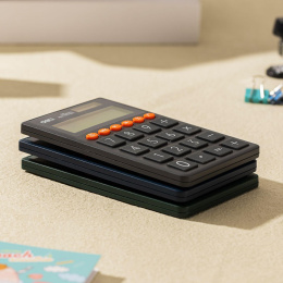 Калькулятор Deli EM130BLUE,  12-разрядный, синий