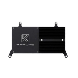 Радиатор Khadas New VIMs Heatsink Heatsink designed for VIMs, Aluminum, Black, VIMs Thermal Pad, KAHS-V-001