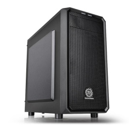 Корпус mATX Thermaltake Versa H15, Micro-Tower, без БП, черный [ca-1d4-00s1nn-00]